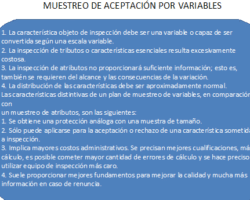 Ventajas y desventajas del plan de muestreo por atributos.